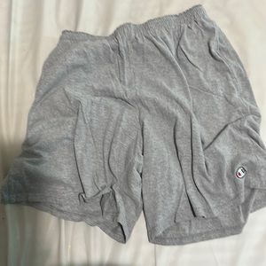 Grey athletic wear shorts